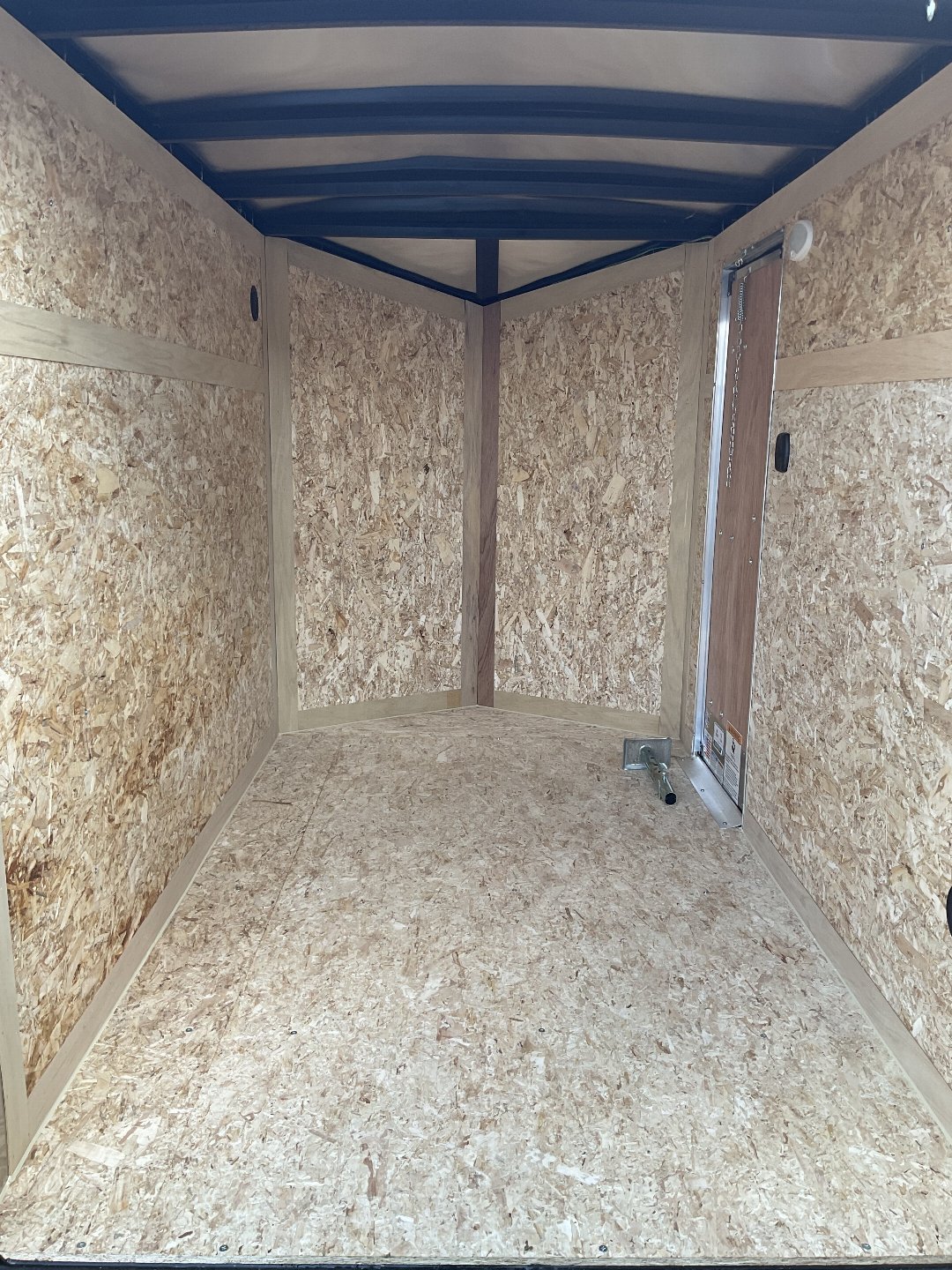New 2025 US Cargo ULAFT58SA Cargo / Enclosed Trailer 5X8 SA DOOR (GVW:2990) WHITE