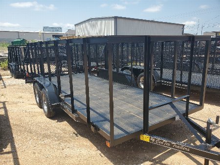 New 2025 Centex Trailers 16' trash raised walls brakes Trash