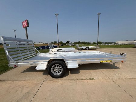 New 2026 Aluma 7815S-EL-TG Utility Trailer
