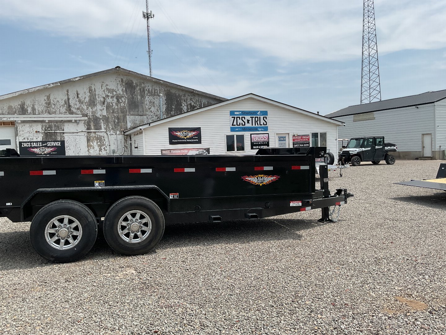 New 2025 H&H Trailers H8316DBW-B-140 Dump Trailer