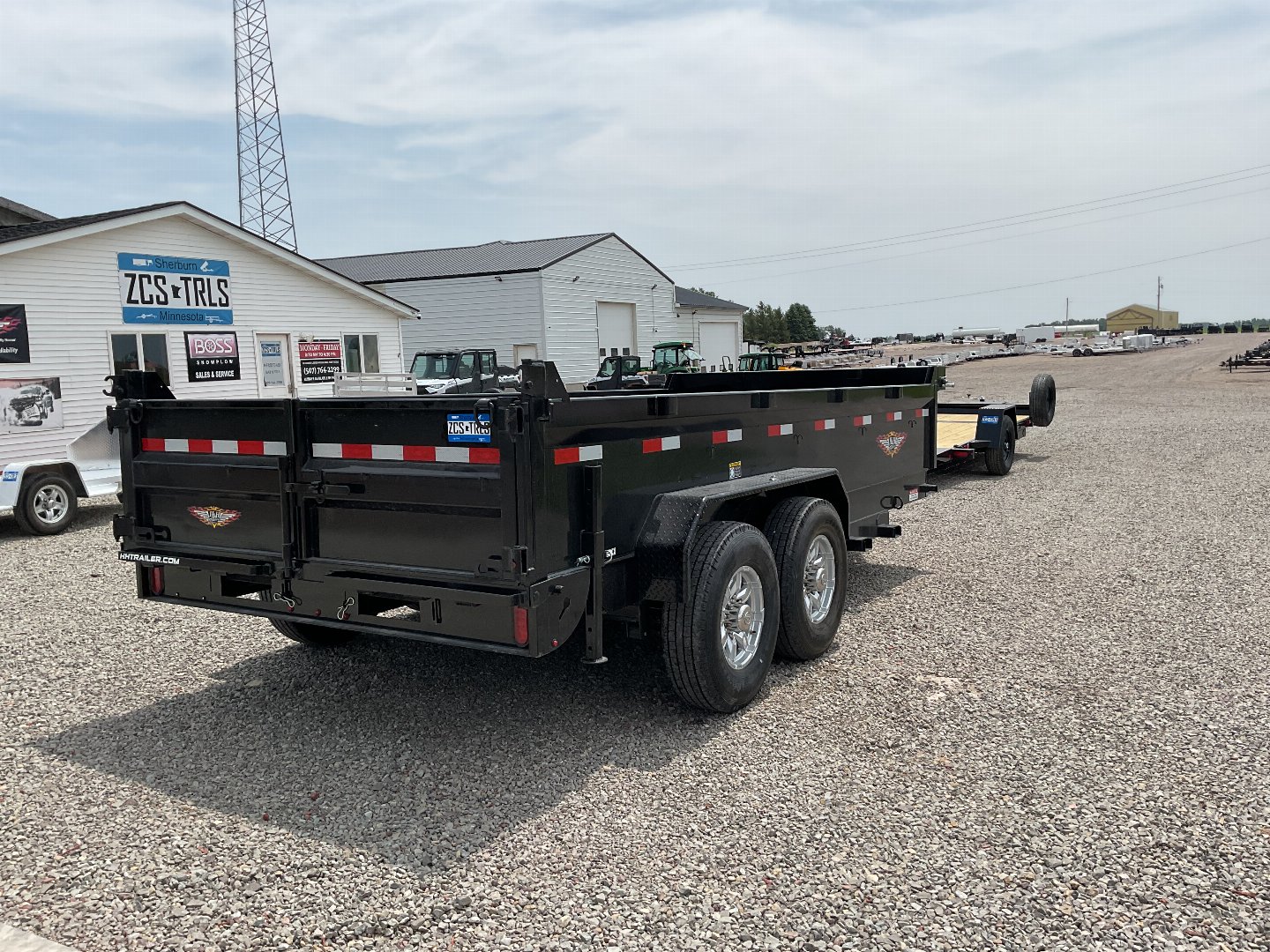New 2025 H&H Trailers H8316DBW-B-140 Dump Trailer