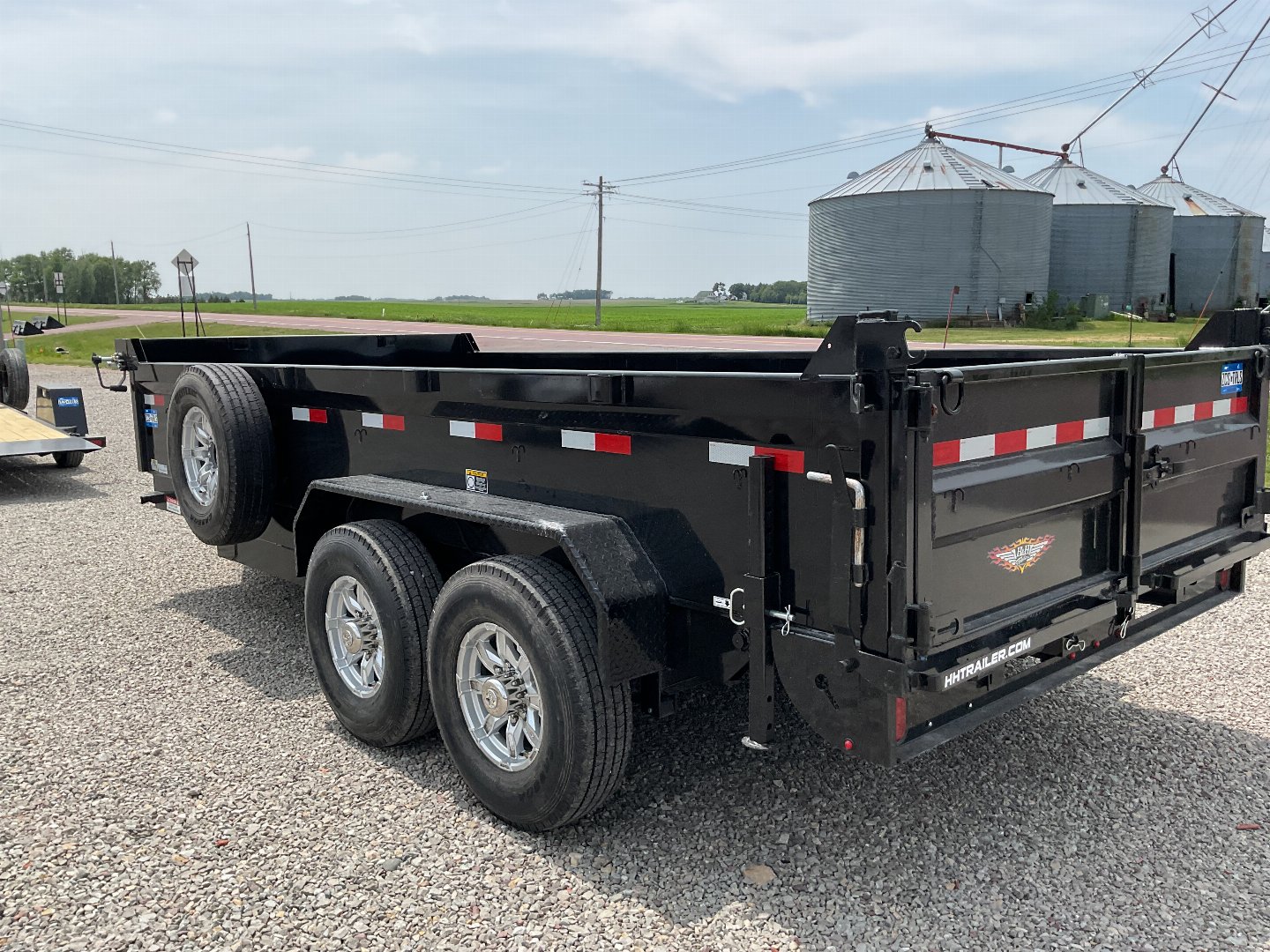 New 2025 H&H Trailers H8316DBW-B-140 Dump Trailer