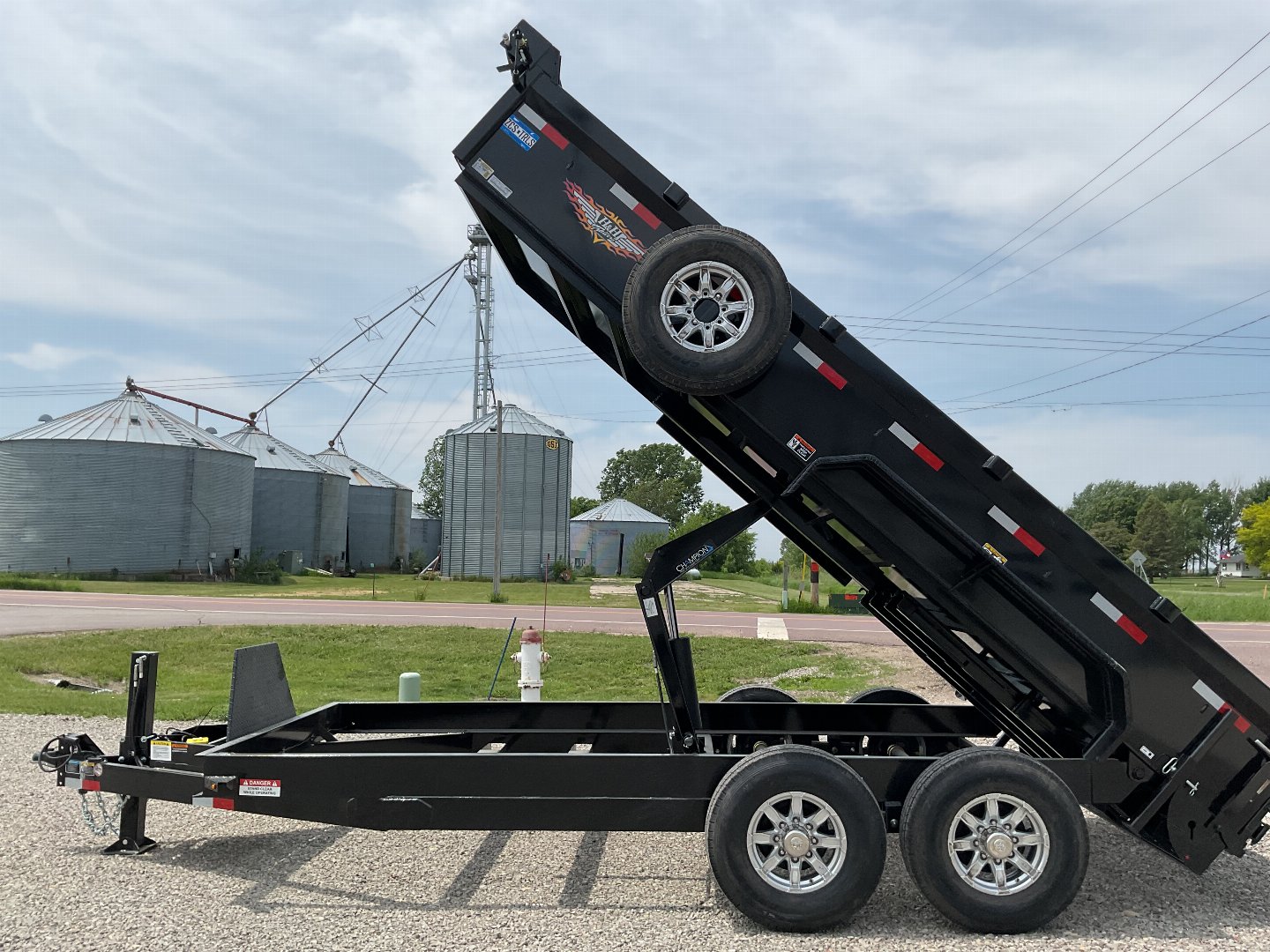 New 2025 H&H Trailers H8316DBW-B-140 Dump Trailer