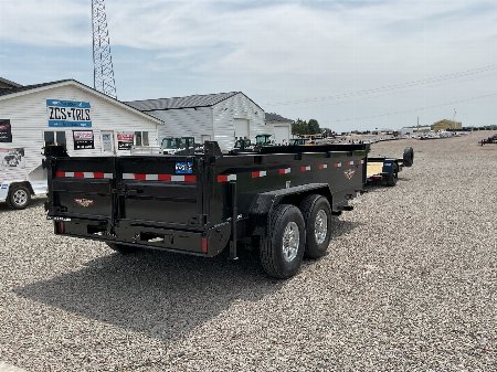 New 2025 H&H Trailers H8316DBW-B-140 Dump Trailer