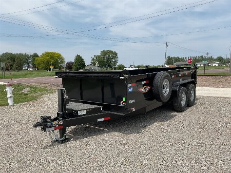 New 2025 H&H Trailers H8316DBW-B-140 Dump Trailer