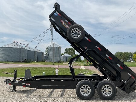 New 2025 H&H Trailers H8316DBW-B-140 Dump Trailer