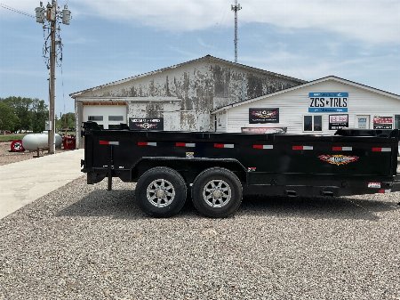 New 2025 H&H Trailers H8316DBW-B-140 Dump Trailer