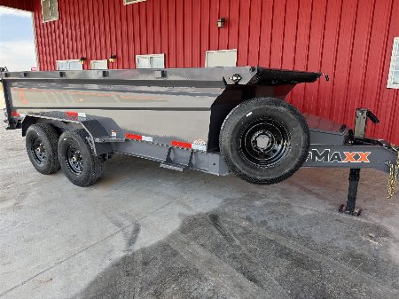 New 2025 RawMaxx GDX KNIGHT - 14' X 83  DUMP TRAILER Dump Trailer