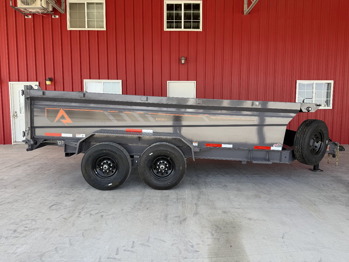 New 2025 RawMaxx GDX KNIGHT - 14' X 83" DUMP TRAILER Dump Trailer