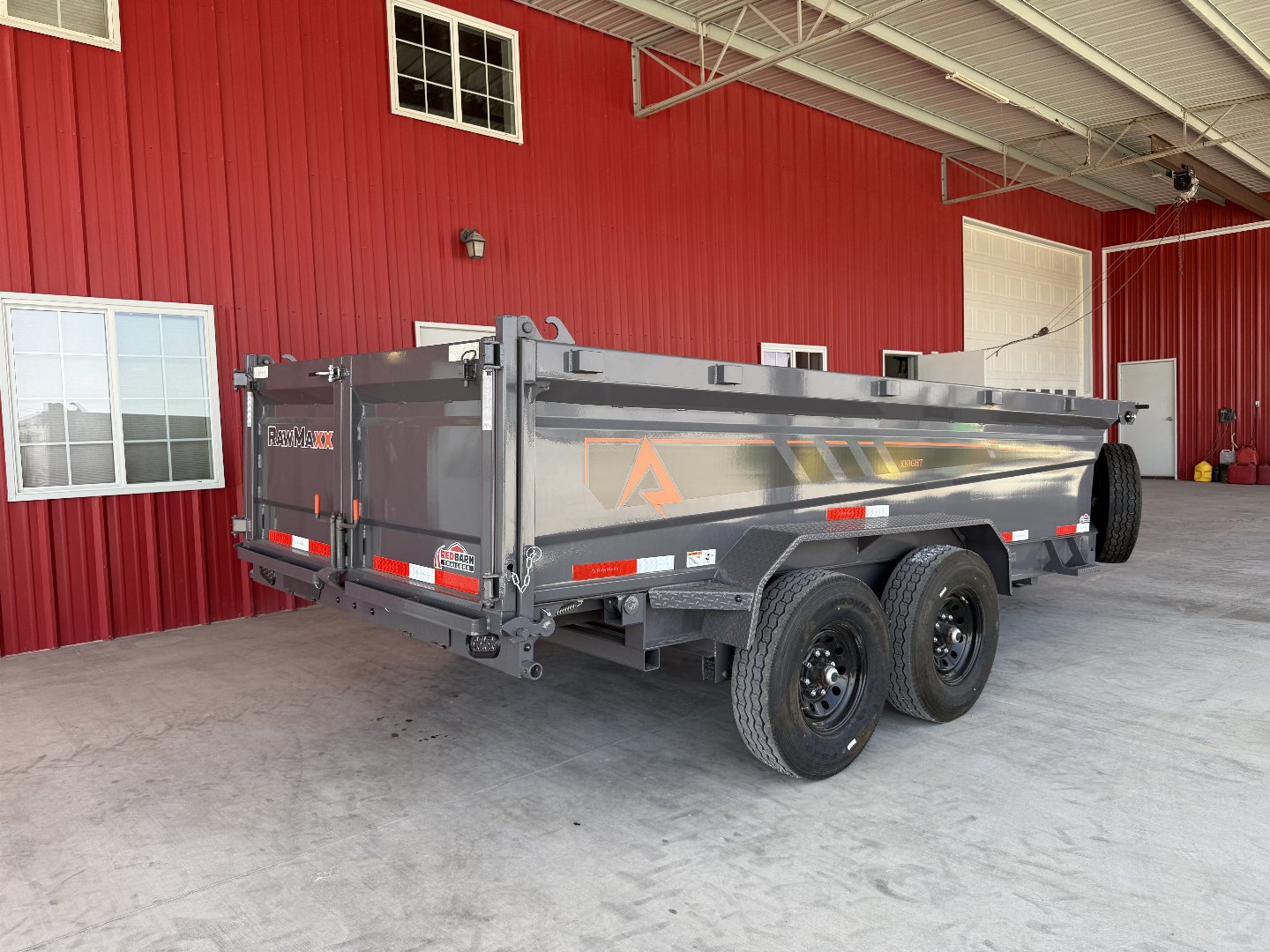 New 2025 RawMaxx GDX KNIGHT - 14' X 83" DUMP TRAILER Dump Trailer