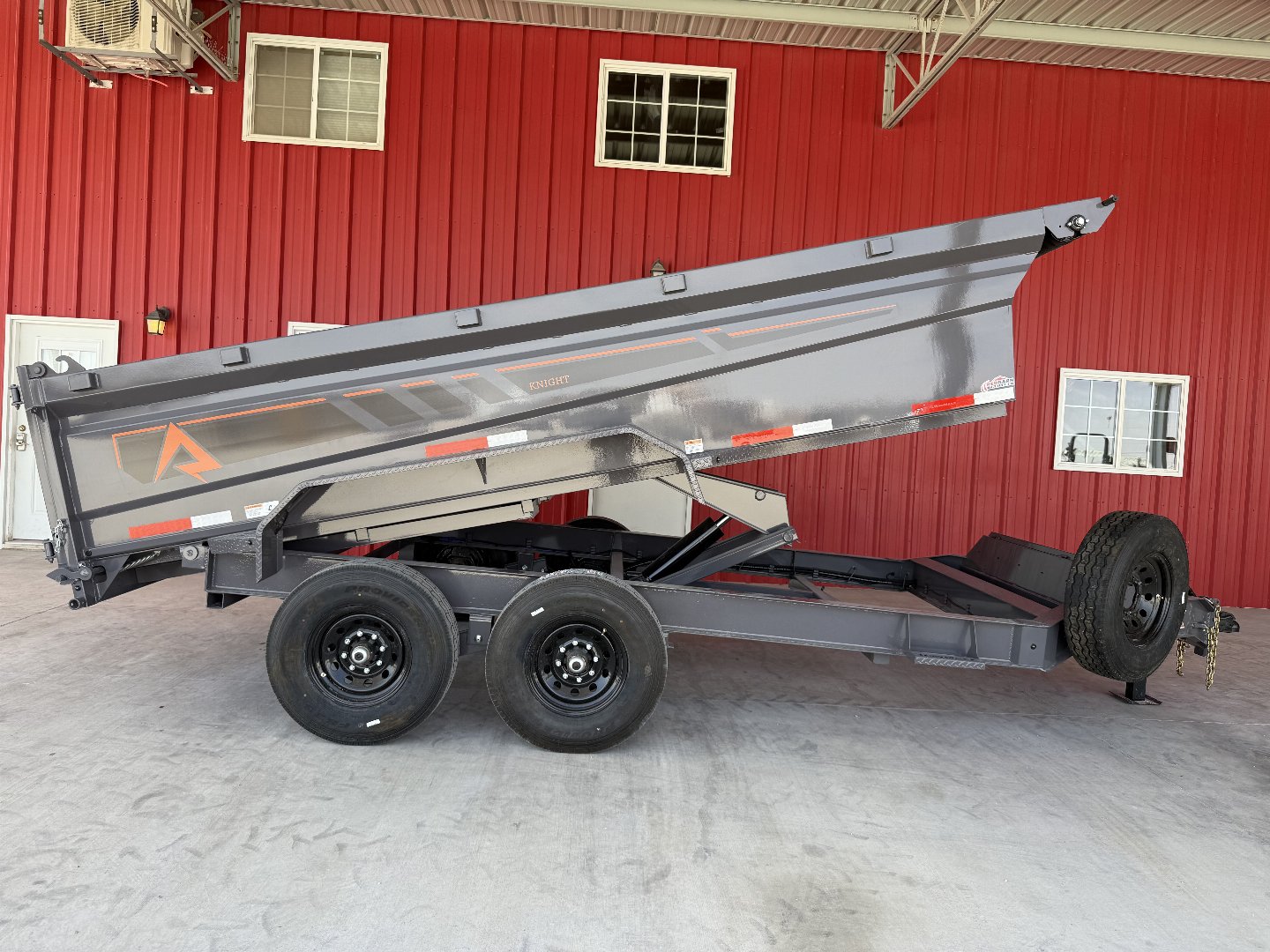 New 2025 RawMaxx GDX KNIGHT - 14' X 83" DUMP TRAILER Dump Trailer