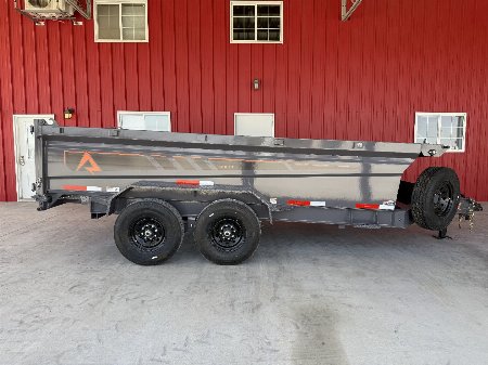 New 2025 RawMaxx GDX KNIGHT - 14' X 83" DUMP TRAILER Dump Trailer
