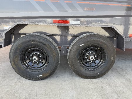 New 2025 RawMaxx GDX KNIGHT - 14' X 83" DUMP TRAILER Dump Trailer