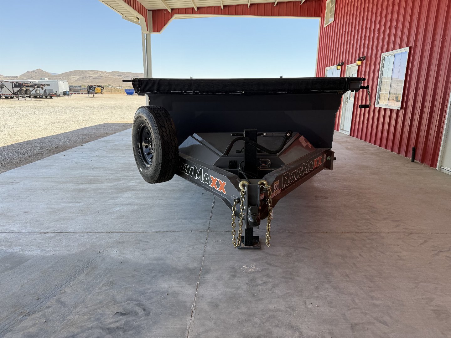 New 2025 RawMaxx GDX KNIGHT - 14' X 83" DUMP TRAILER Dump Trailer