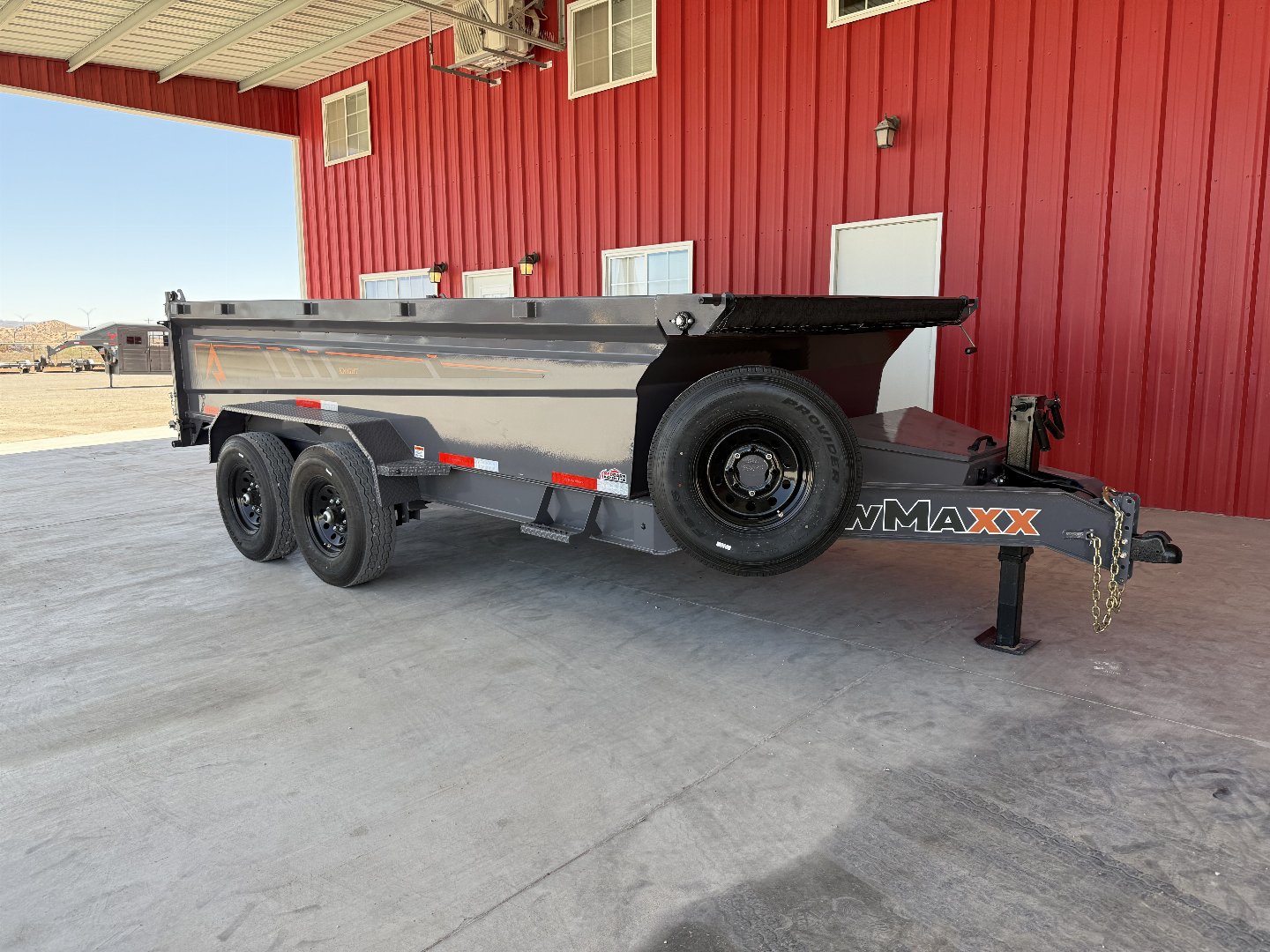 New 2025 RawMaxx GDX KNIGHT - 14' X 83" DUMP TRAILER Dump Trailer