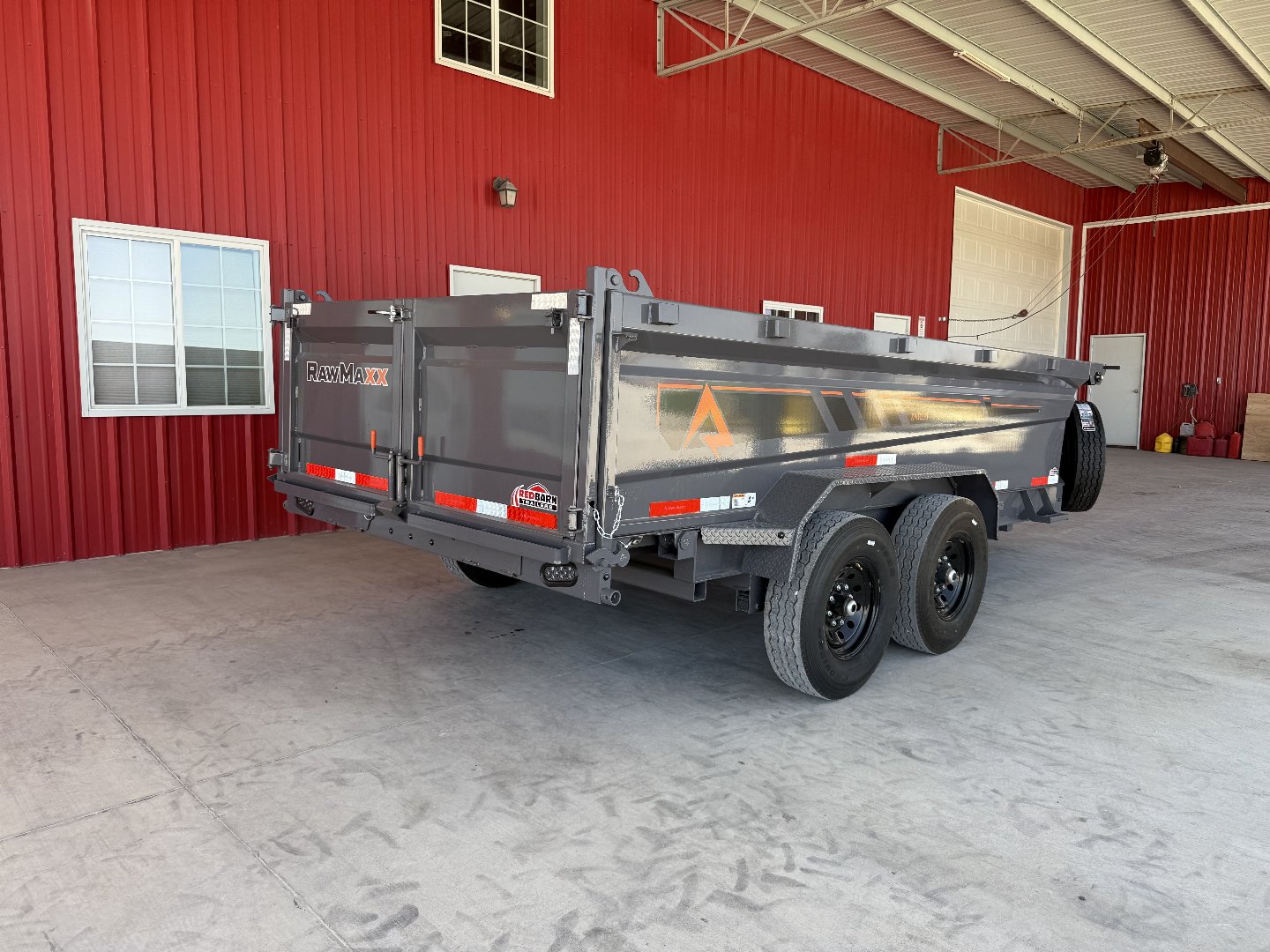 New 2025 RawMaxx GDX KNIGHT - 14' X 83" DUMP TRAILER Dump Trailer