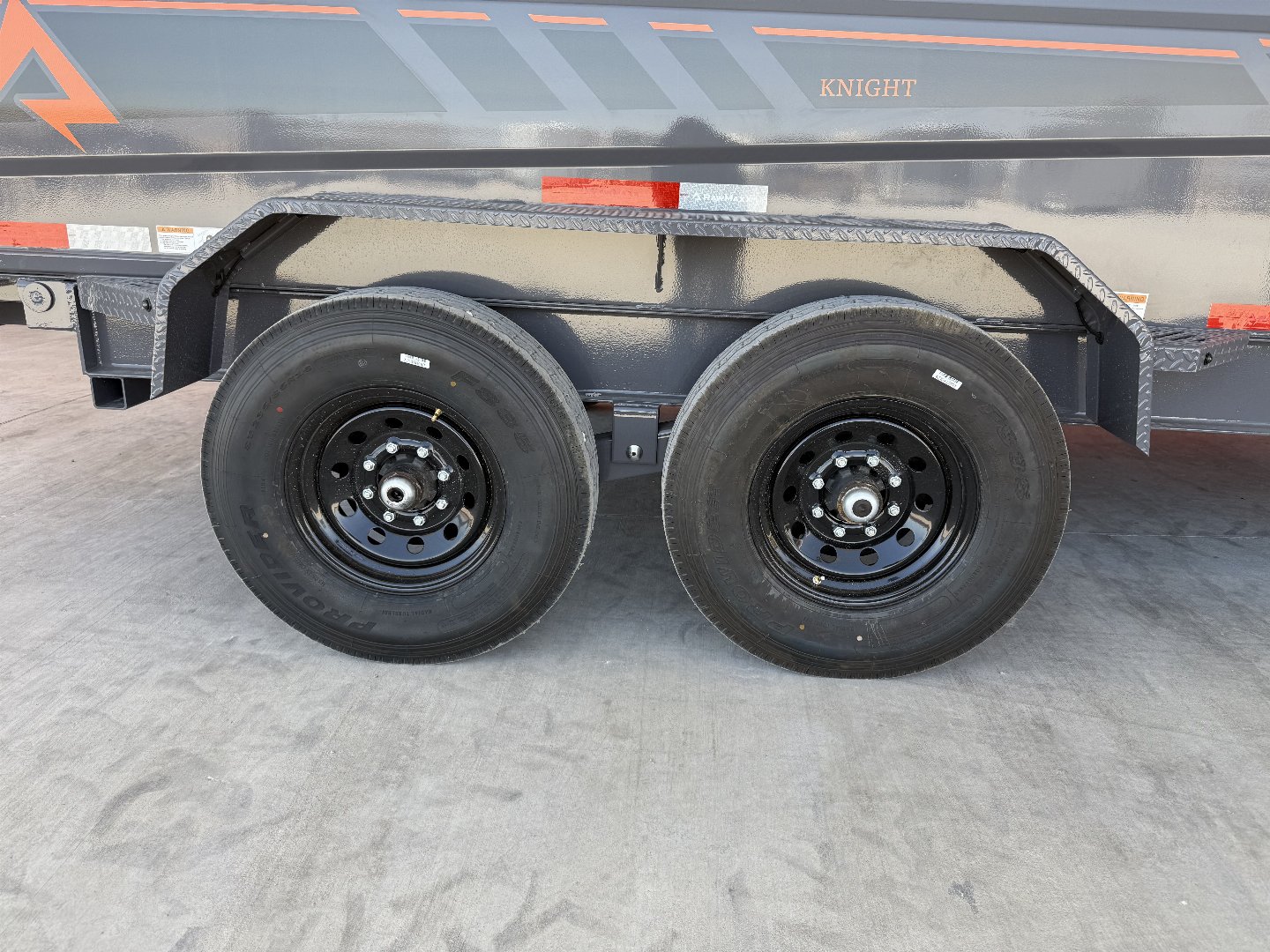 New 2025 RawMaxx GDX KNIGHT - 14' X 83" DUMP TRAILER Dump Trailer