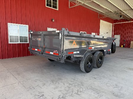 New 2025 RawMaxx GDX KNIGHT - 14' X 83" DUMP TRAILER Dump Trailer