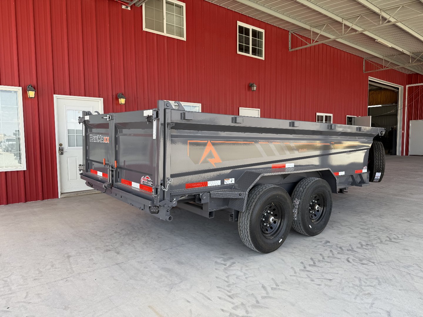 New 2025 RawMaxx GDX KNIGHT - 14' X 83" DUMP TRAILER Dump Trailer