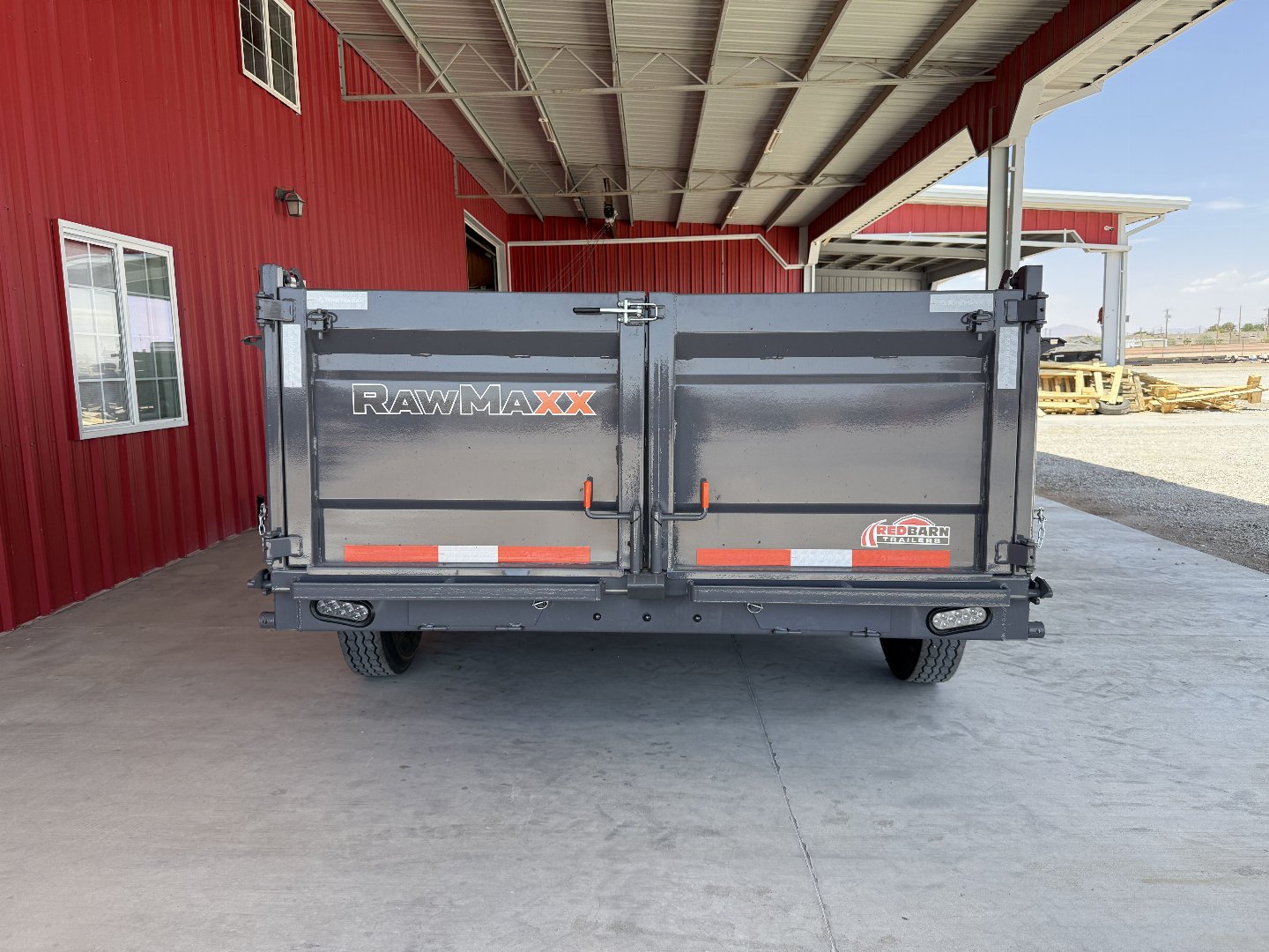 New 2025 RawMaxx GDX KNIGHT - 14' X 83" DUMP TRAILER Dump Trailer