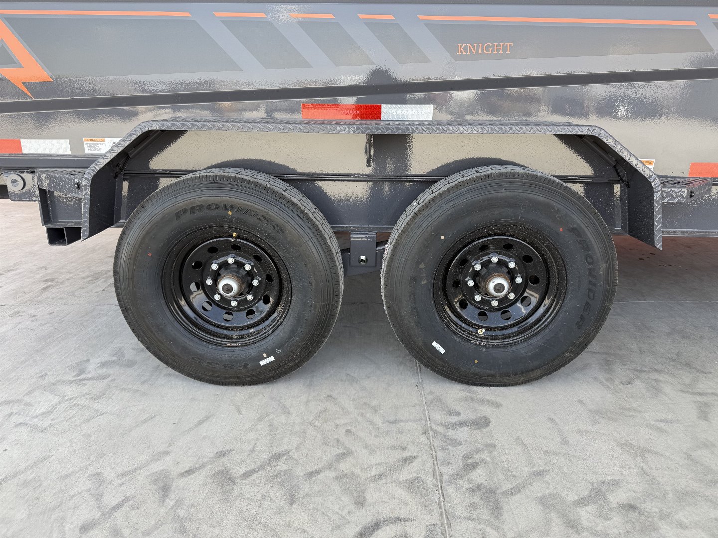 New 2025 RawMaxx GDX KNIGHT - 14' X 83" DUMP TRAILER Dump Trailer