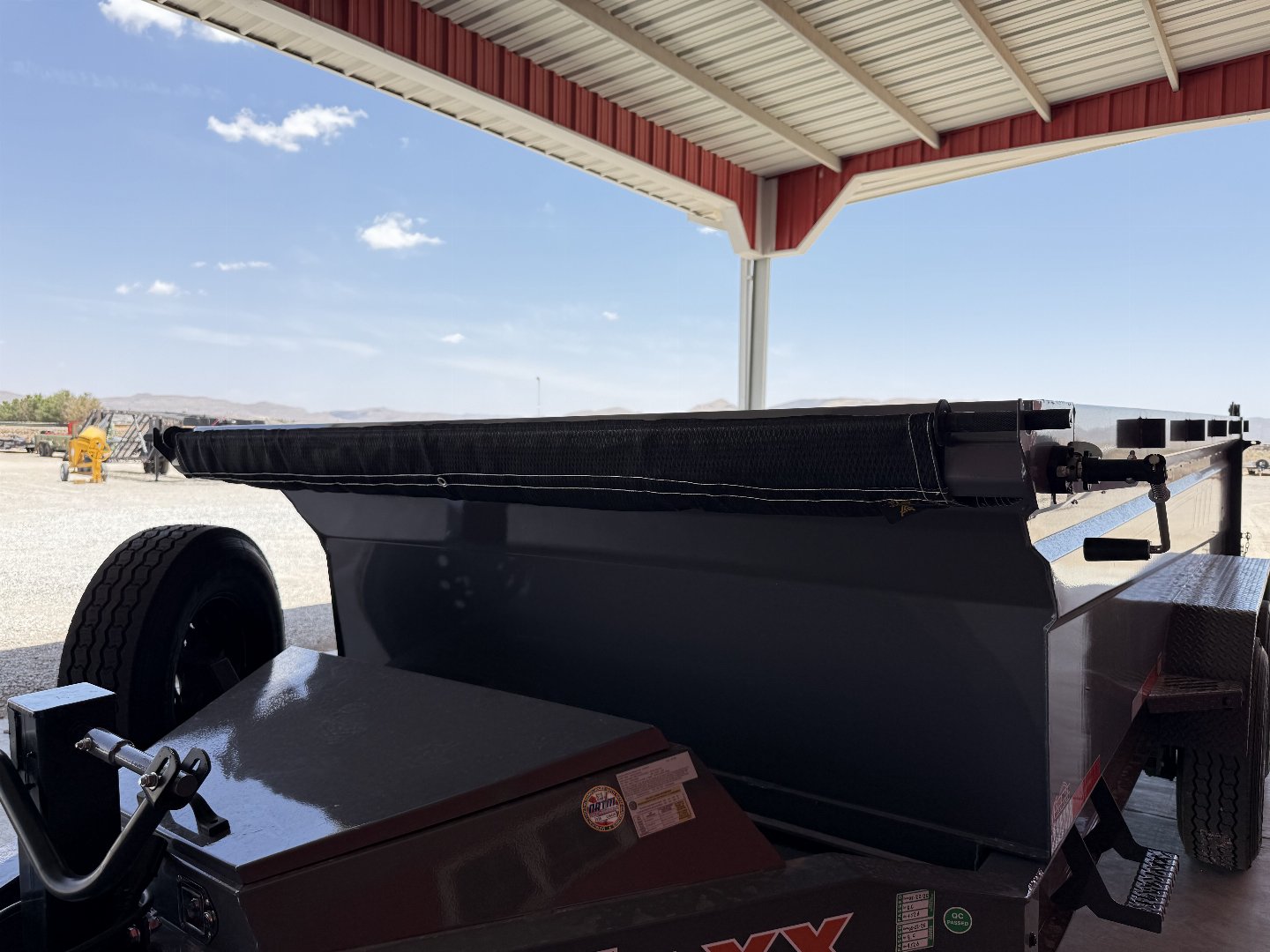 New 2025 RawMaxx GDX KNIGHT - 14' X 83" DUMP TRAILER Dump Trailer