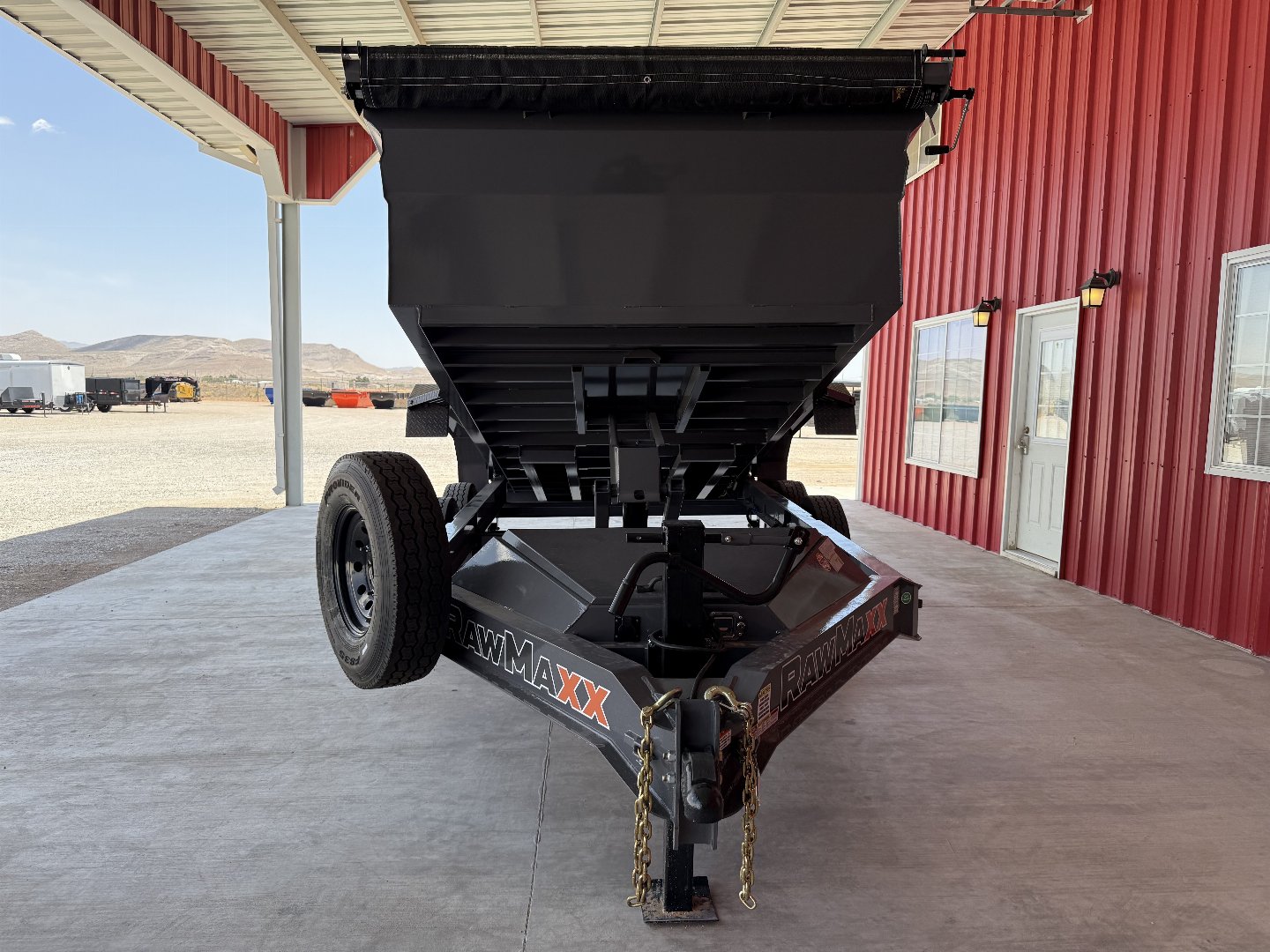 New 2025 RawMaxx GDX KNIGHT - 14' X 83" DUMP TRAILER Dump Trailer