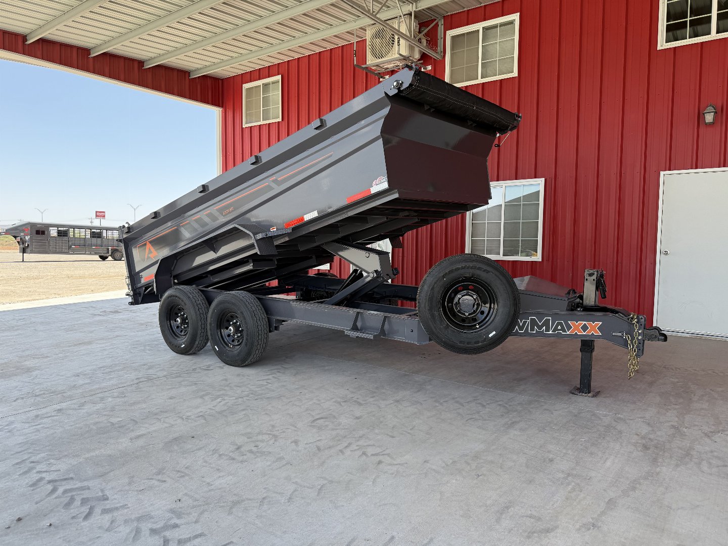 New 2025 RawMaxx GDX KNIGHT - 14' X 83" DUMP TRAILER Dump Trailer