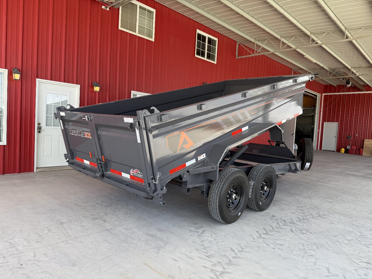New 2025 RawMaxx GDX KNIGHT - 14' X 83" DUMP TRAILER Dump Trailer