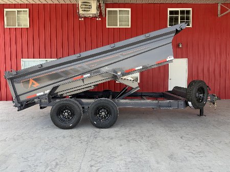 New 2025 RawMaxx GDX KNIGHT - 14' X 83" DUMP TRAILER Dump Trailer