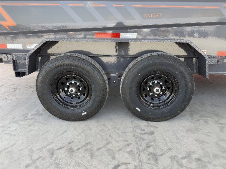 New 2025 RawMaxx GDX KNIGHT - 14' X 83" DUMP TRAILER Dump Trailer