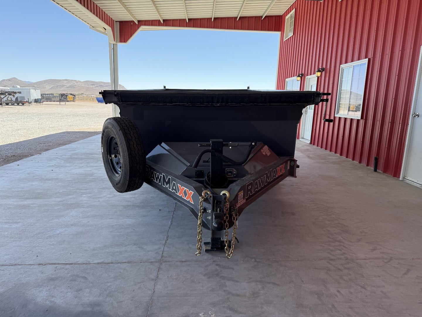 New 2025 RawMaxx GDX KNIGHT - 14' X 83" DUMP TRAILER Dump Trailer