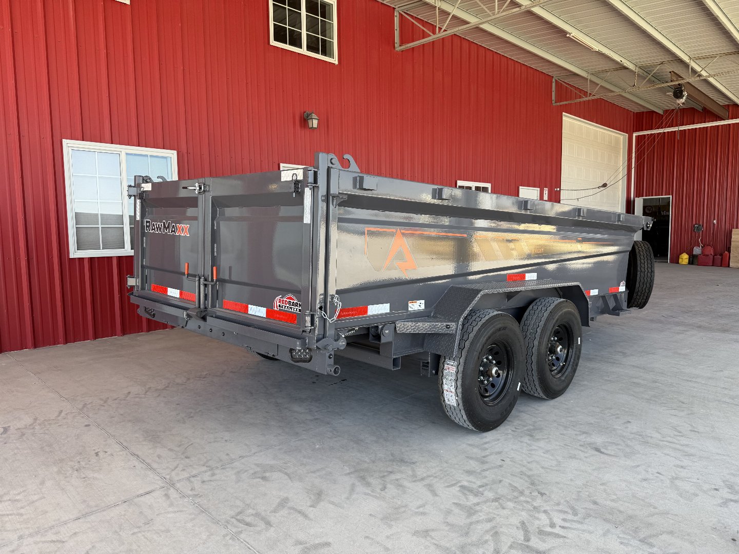 New 2025 RawMaxx GDX KNIGHT - 14' X 83" DUMP TRAILER Dump Trailer