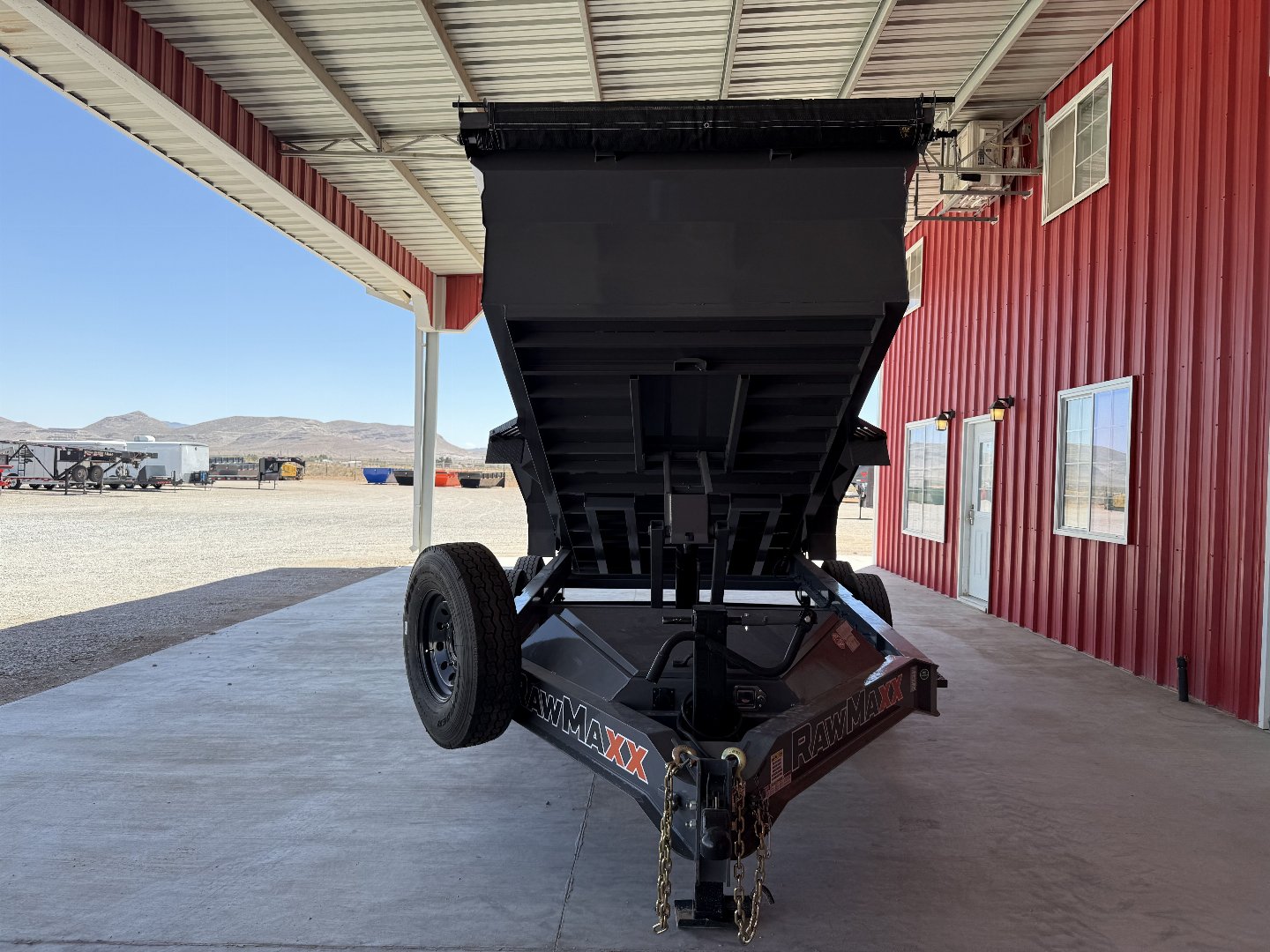 New 2025 RawMaxx GDX KNIGHT - 14' X 83" DUMP TRAILER Dump Trailer