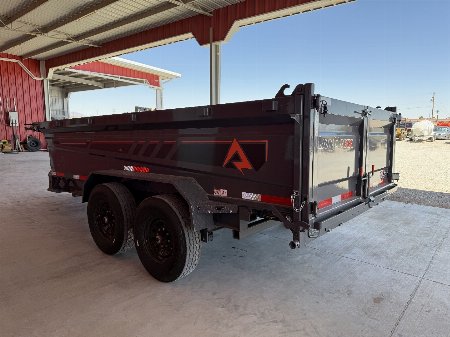 New 2025 RawMaxx GDX KNIGHT - 14' X 83" DUMP TRAILER Dump Trailer