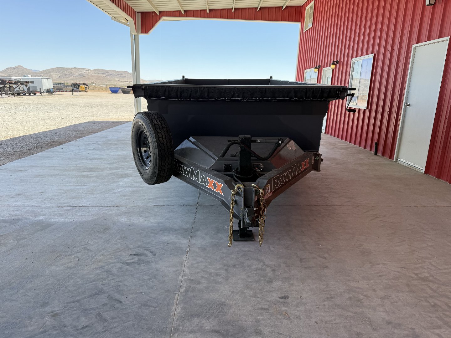 New 2025 RawMaxx GDX KNIGHT - 14' X 83" DUMP TRAILER Dump Trailer