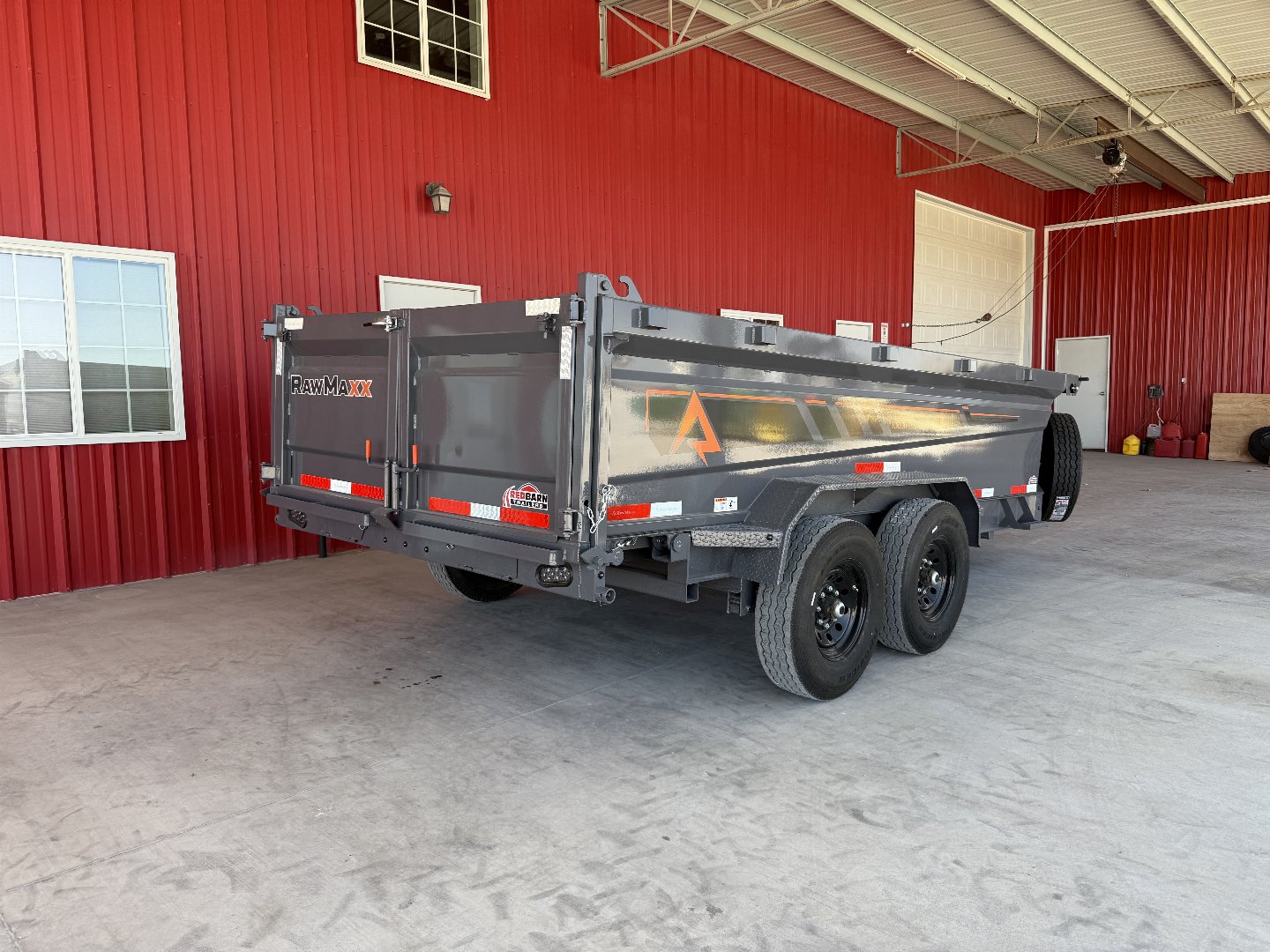 New 2025 RawMaxx GDX KNIGHT - 14' X 83" DUMP TRAILER Dump Trailer