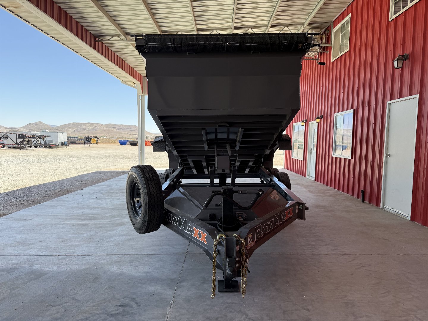 New 2025 RawMaxx GDX KNIGHT - 14' X 83" DUMP TRAILER Dump Trailer