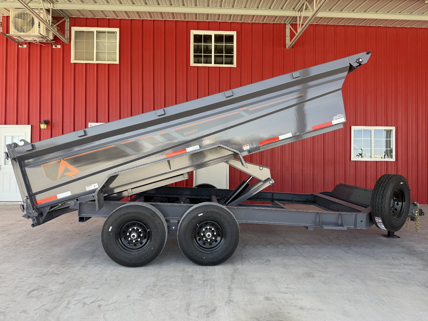 New 2025 RawMaxx GDX KNIGHT - 14' X 83" DUMP TRAILER Dump Trailer