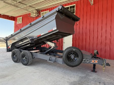 New 2025 RawMaxx GDX KNIGHT - 14' X 83" DUMP TRAILER Dump Trailer