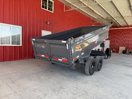 New 2025 RawMaxx GDX KNIGHT - 14' X 83" DUMP TRAILER Dump Trailer