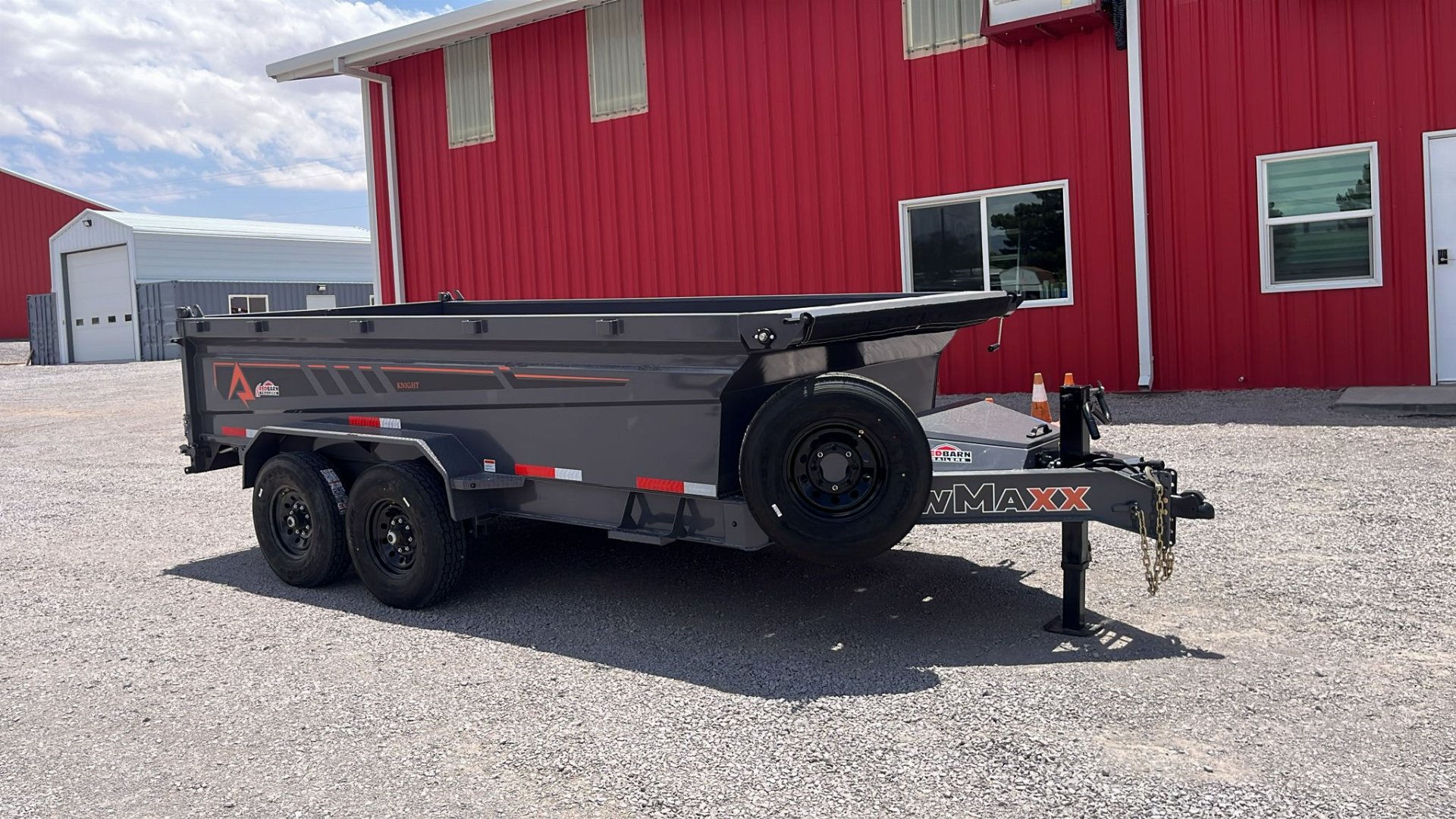 New 2025 RawMaxx GDX KNIGHT - 14' X 83" DUMP TRAILER Dump Trailer