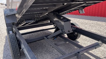 New 2025 RawMaxx GDX KNIGHT - 14' X 83" DUMP TRAILER Dump Trailer