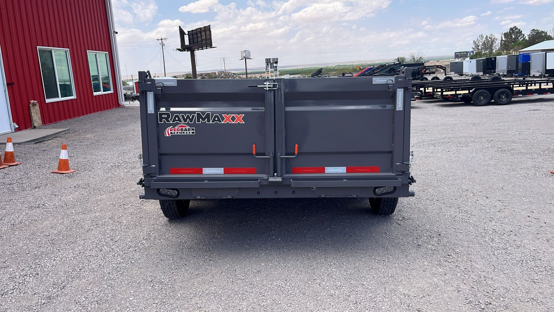 New 2025 RawMaxx GDX KNIGHT - 14' X 83" DUMP TRAILER Dump Trailer