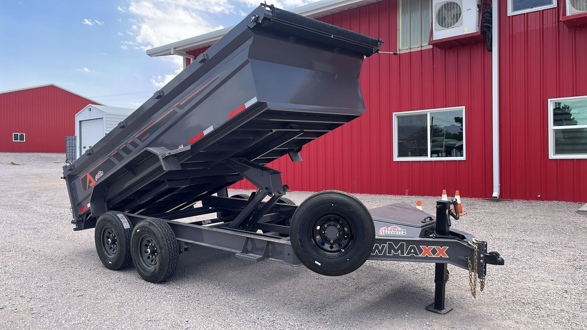 New 2025 RawMaxx GDX KNIGHT - 14' X 83" DUMP TRAILER Dump Trailer