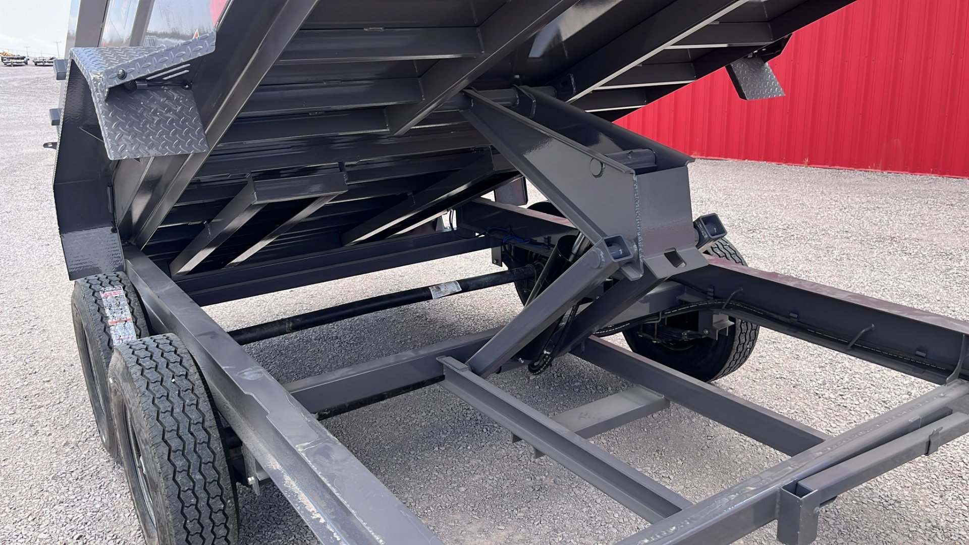 New 2025 RawMaxx GDX KNIGHT - 14' X 83" DUMP TRAILER Dump Trailer