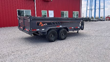 New 2025 RawMaxx GDX KNIGHT - 14' X 83" DUMP TRAILER Dump Trailer