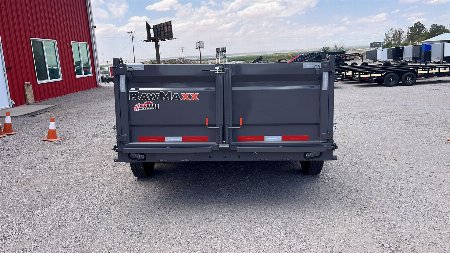 New 2025 RawMaxx GDX KNIGHT - 14' X 83" DUMP TRAILER Dump Trailer