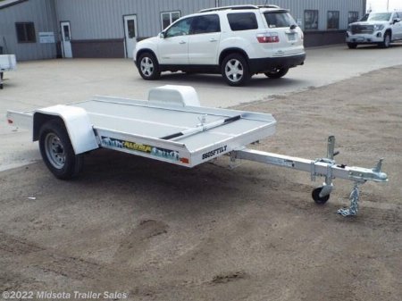 New 2024 Aluma 8605FTILT-S-13SL - Tilt Snowmobile Trailer - 424