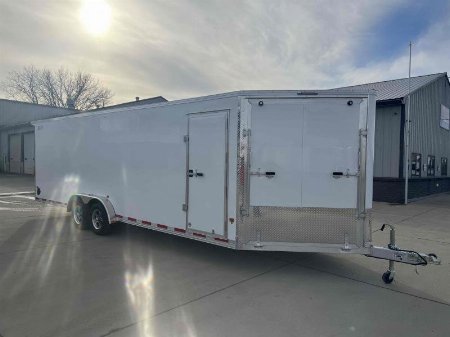New 2024 Ez-Hauler7.5X29 Enclosed Snowmobile Trailer - 847
